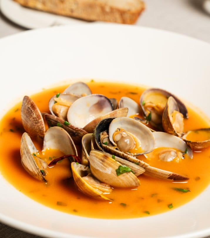 Almejas a la sarten - pimentón picante 1