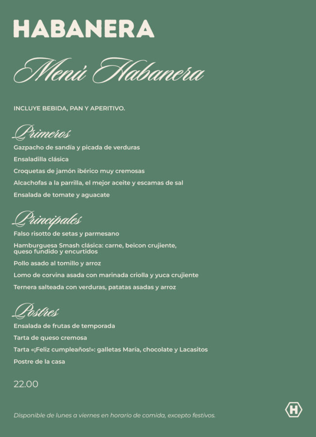OK-POPUP MENÚ HABANERA